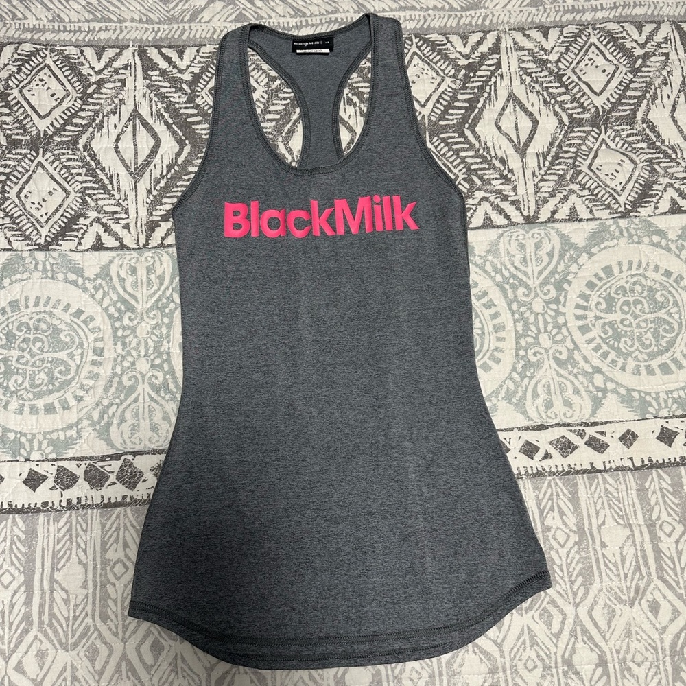 BlackMilk Studio Grey Racer Tank